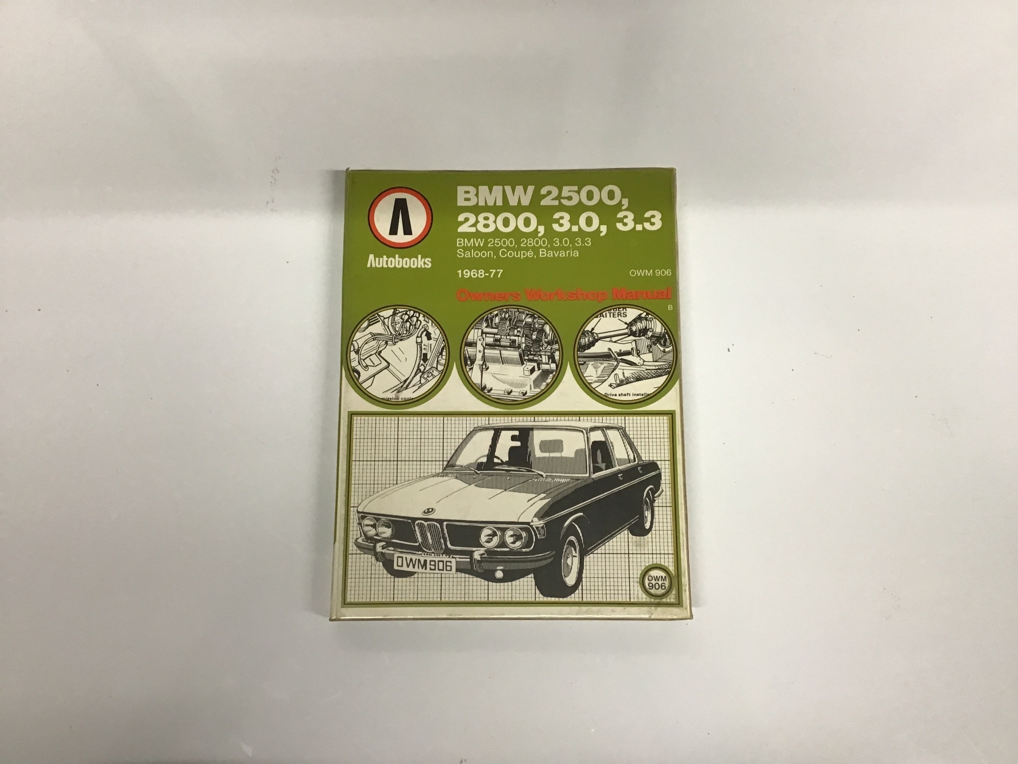 Owner Workshop BMW 2500, 2800, 3.0, 3.3 1968 1977, hoofdfoto