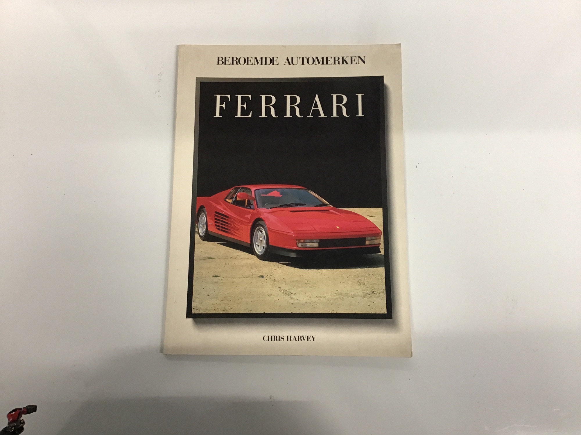 Beroemde automerken Ferrari, hoofdfoto