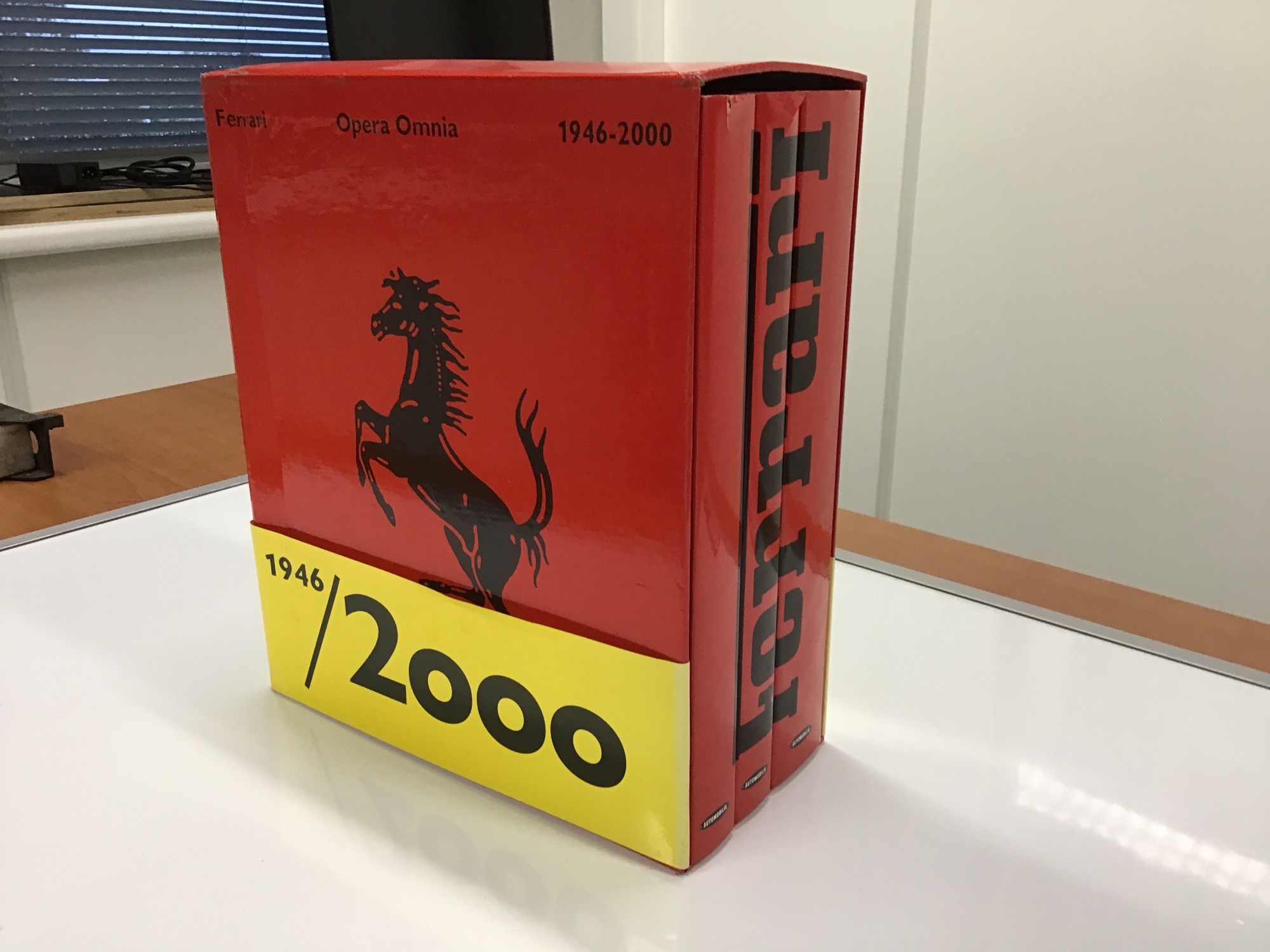Ferrari Opera Omnia 1946 2002 Set van 3 boeken (B Alfieri)