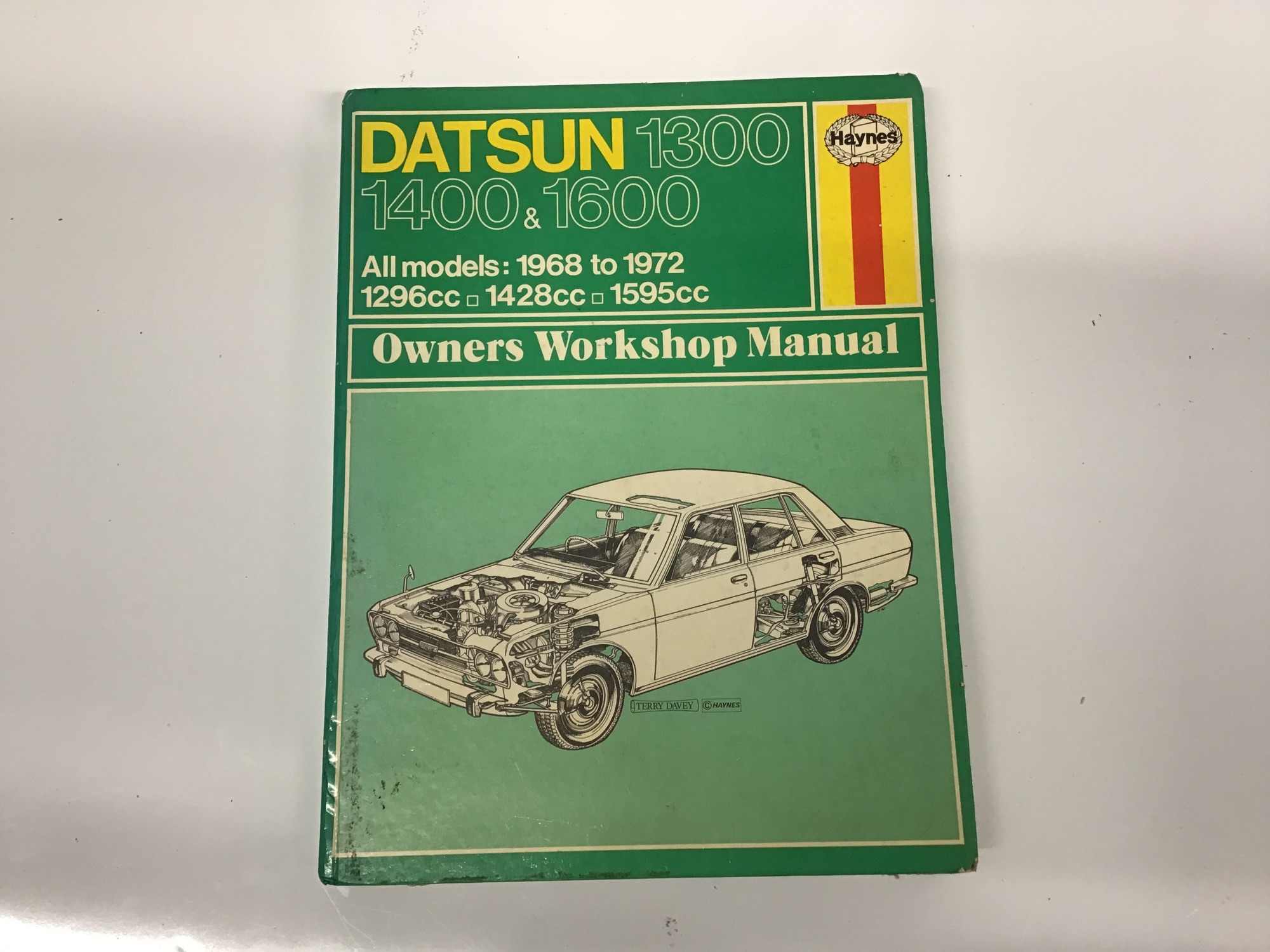 Owner Workshop manual Datsun 1300/1400/1600, hoofdfoto