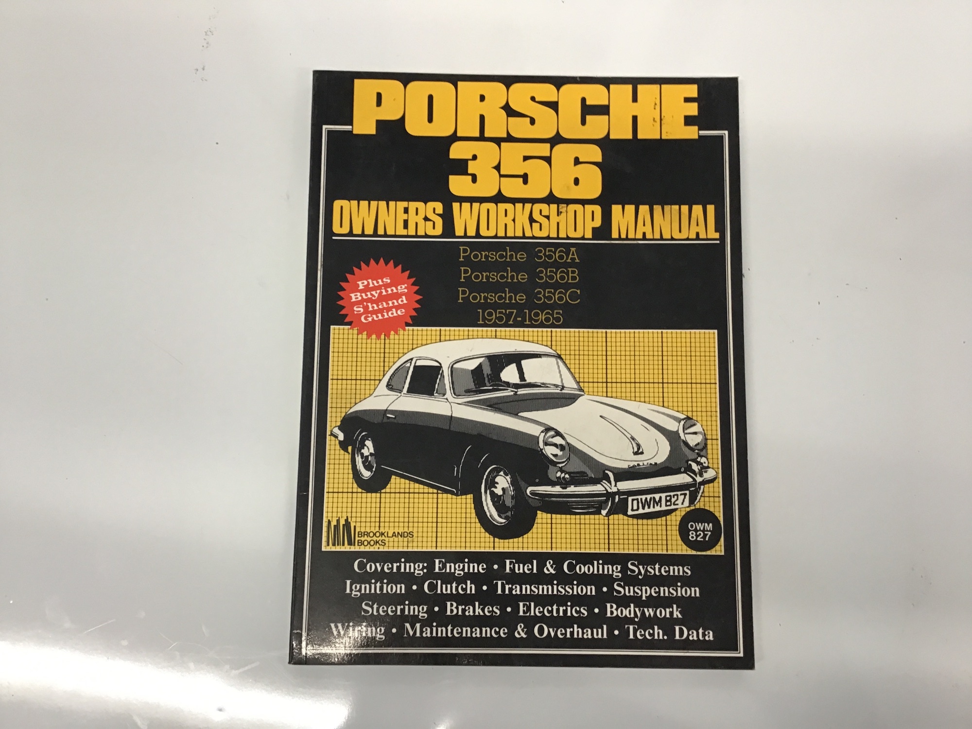 Porsche 356 owners workshop manual 1957 1965, hoofdfoto