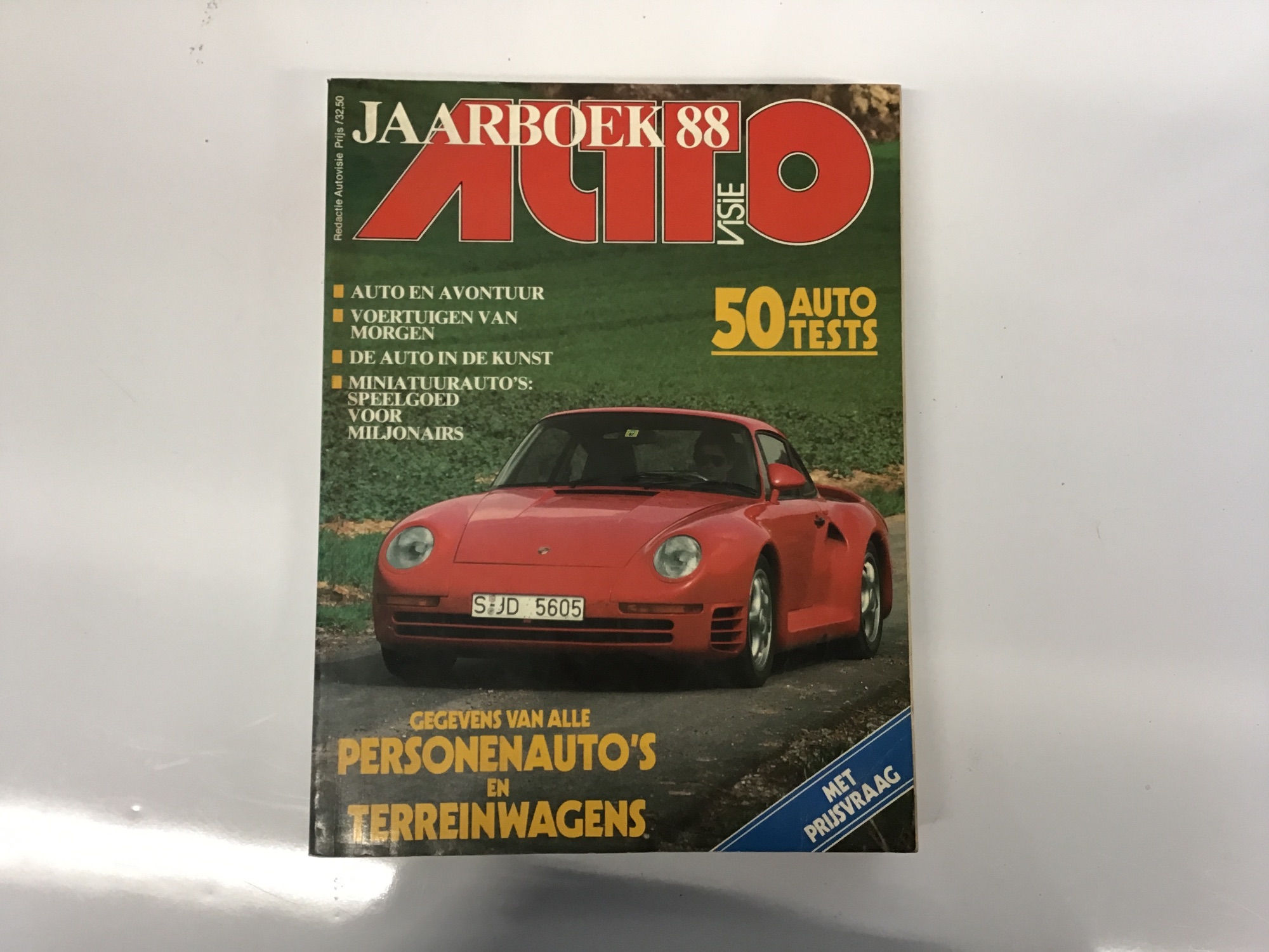 Auto jaarboek 1988, hoofdfoto