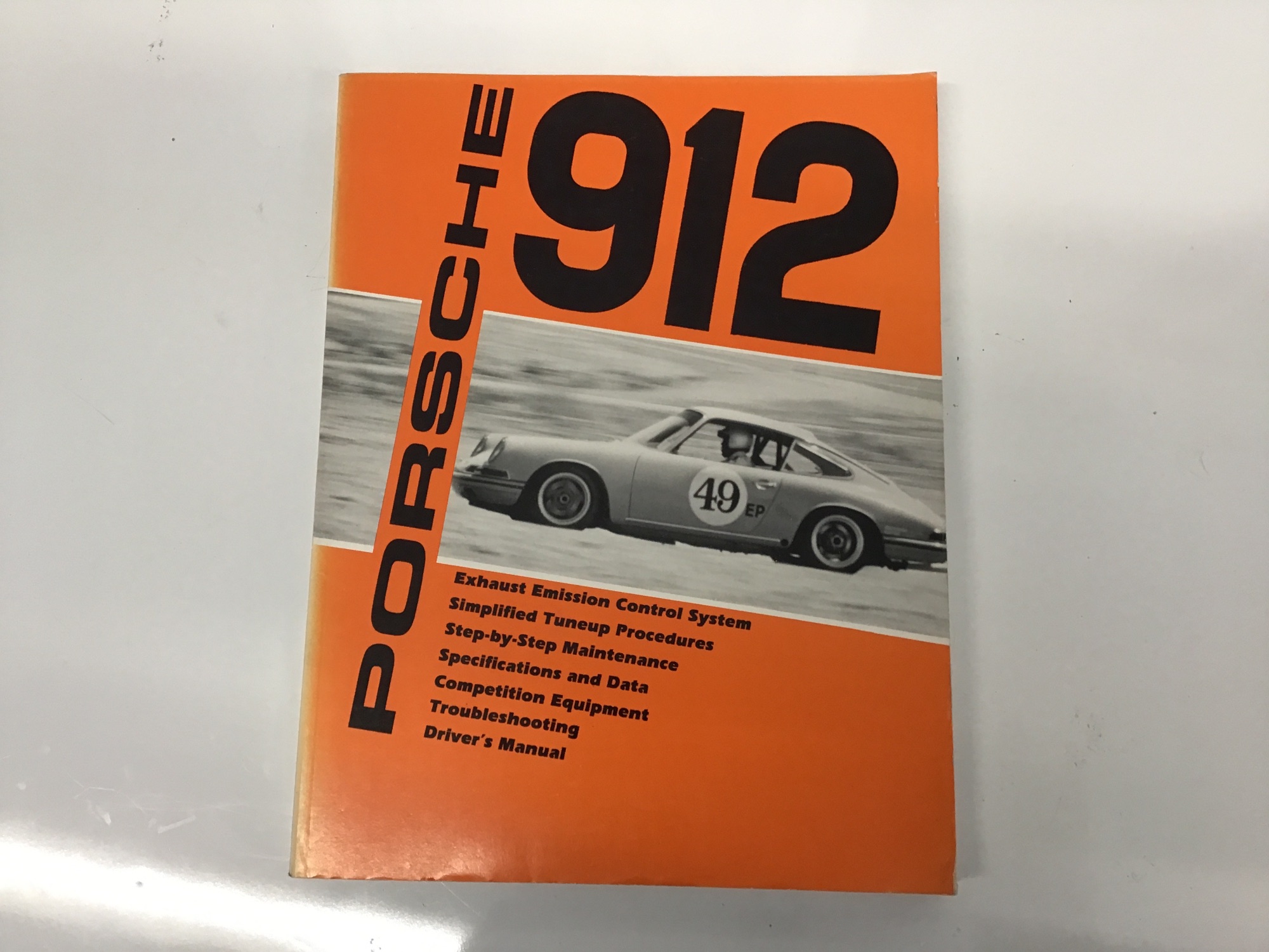 Porsche 912 handbook, hoofdfoto